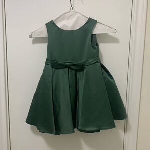 Azazie Coco Flower Girl Dress in Eucalyptus